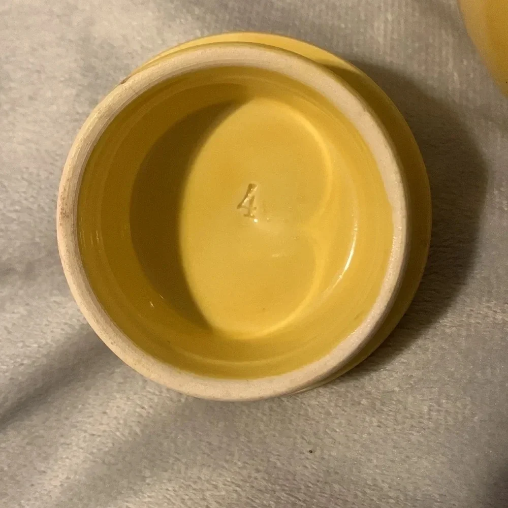 Villeroy & Boch vintage yellow